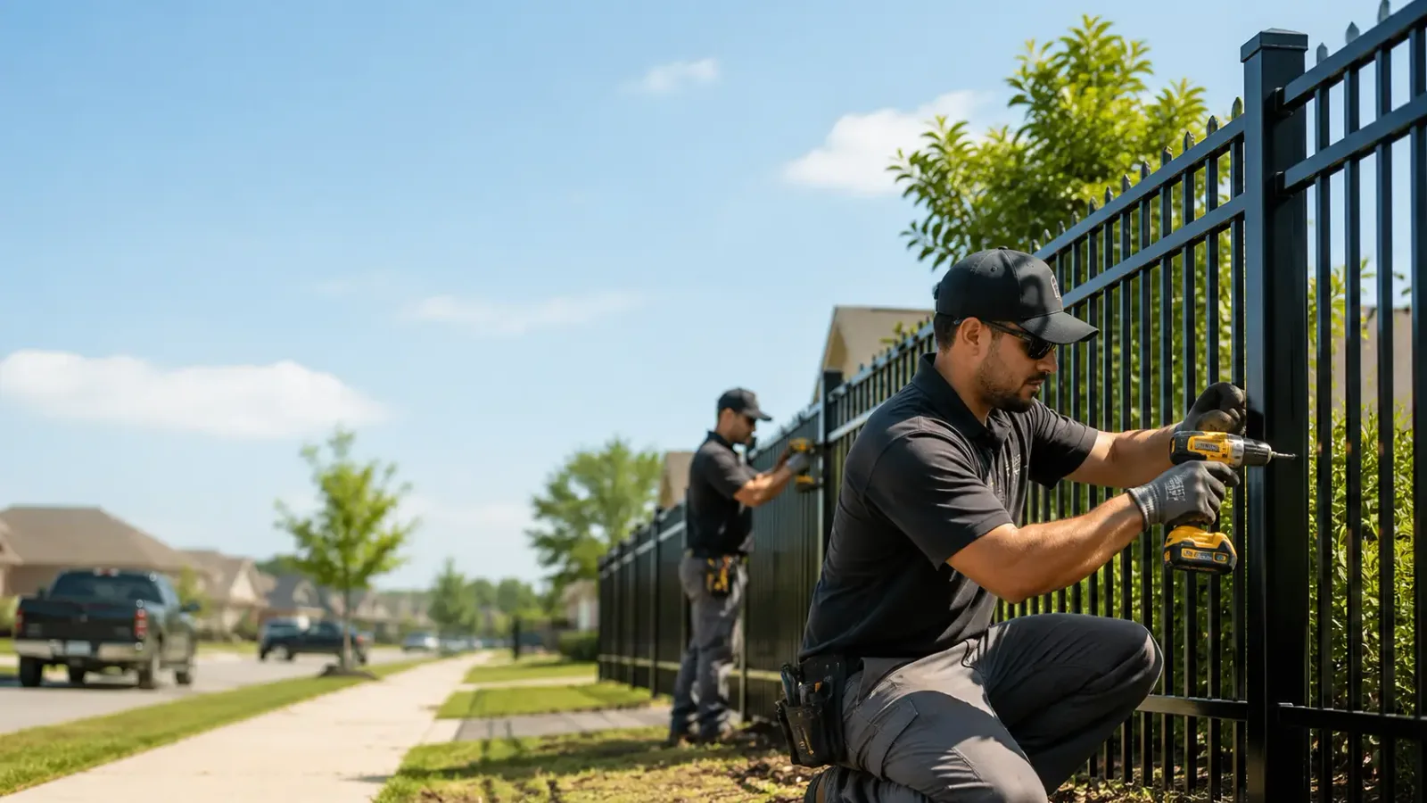 Metal Fence Installation in Middletown, MD